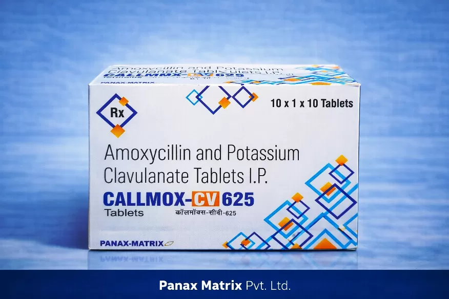 Callmox-CV 625 delivers reliable broad-spectrum antibacterial action with consistent performance in managing resistant infections.